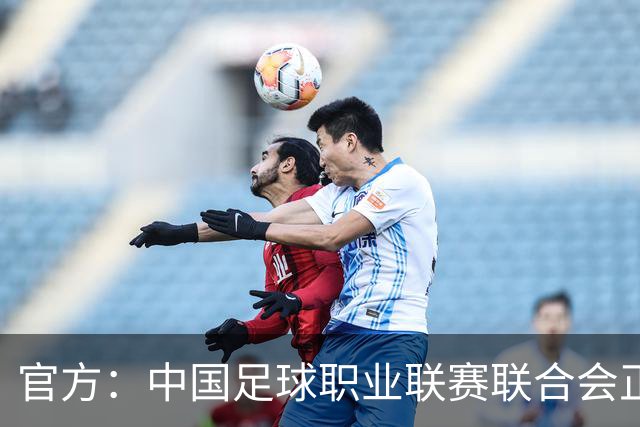 官方：中国足球职业联赛联合会正式成立